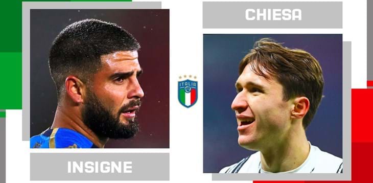 Sfida statistica della 22^ giornata di Serie A: Lorenzo Insigne vs Federico Chiesa