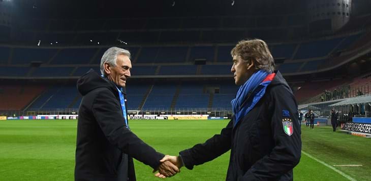 Elezioni FIGC: a Gravina i complimenti di Mancini, Bertolini e del mondo della politica