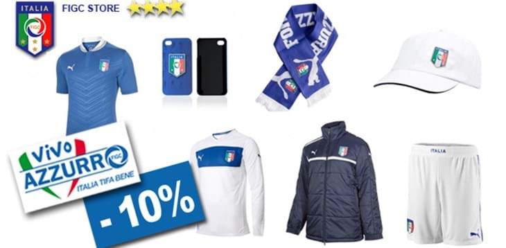 FIGC Store: 10% di sconto su tutti i prodotti per possessori della Card di Vivo Azzurro!
