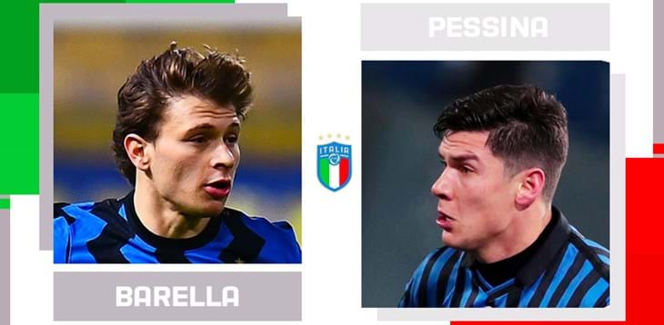 Sfida statistica della 26^ giornata di Serie A: Nicolò Barella vs Matteo Pessina