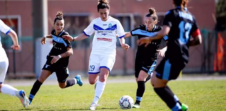 Il Pomigliano cade col Chievo Verona, ko per la Riozzese Como, 1-1 tra Brescia e Lazio