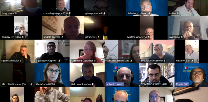 SGSAcademy Puglia, Corso Grassroots Livello E: proseguono gli incontri on-line riservati ai Dirigenti dell'attività di base