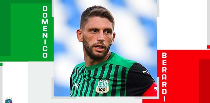 Domenico Berardi è il migliore italiano della 31^ giornata di campionato secondo i media