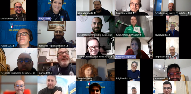 SGSAcademy Puglia, Corso Grassroots Livello E: proseguono gli incontri on-line riservati ai Dirigenti dell'attività di base
