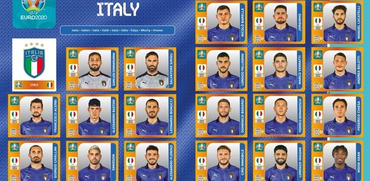 Esce la nuova collezione Panini ‘UEFA Euro 2020 Tournament Edition’