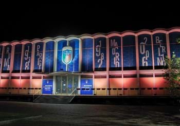 L’auditorium di Coverciano si è illuminato di granata per ricordare il Grande Torino