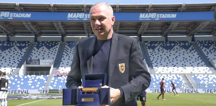 Consegnata a Massimiliano Alvini la Panchina d’oro di Serie C per la scorsa stagione