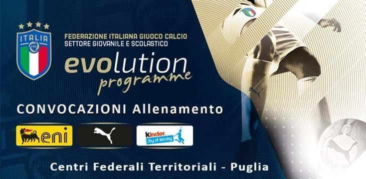 CFT Puglia: elenco convocati staff e giovani atleti per lunedì 10 maggio