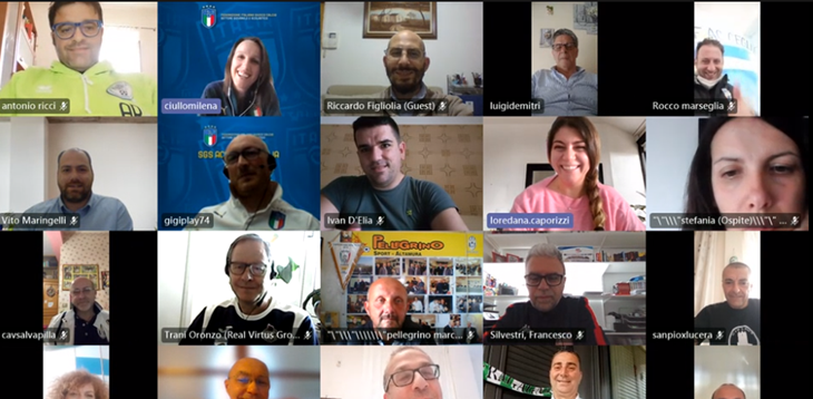 SGS Academy Puglia, Corso Grassroots Livello E: proseguono gli incontri on-line riservati ai Dirigenti dell'attività di base