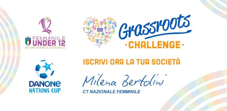 Al via i Grassroots Challenge: l'invito del Ct Milena Bertolini alle società del territorio