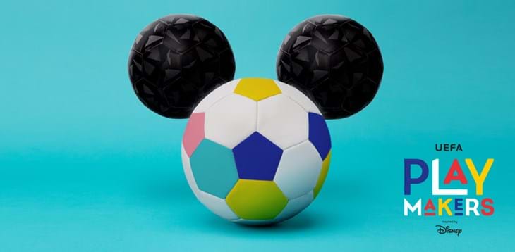 UEFA e Disney insieme alla FIGC per incoraggiare le bambine al calcio: parte in Italia il progetto Playmakers