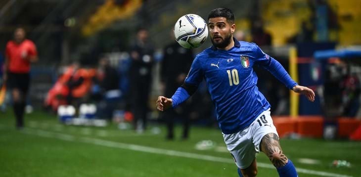L’ Azzurro Lorenzo Insigne primo nella rubrica “Made in Italy” per la stagione 2020/2021 di Serie A