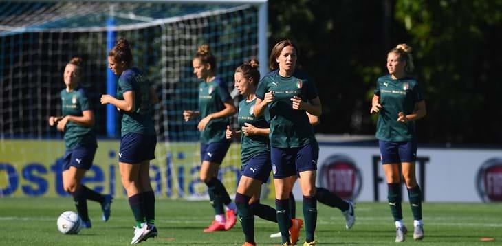 Sabato sera inizia il raduno per 34 Azzurre in vista delle amichevoli con i Paesi Bassi e l’Austria