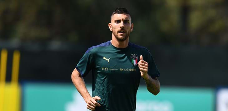 Figc, richiesta alla Uefa di sostituire il centrocampista Lorenzo Pellegrini