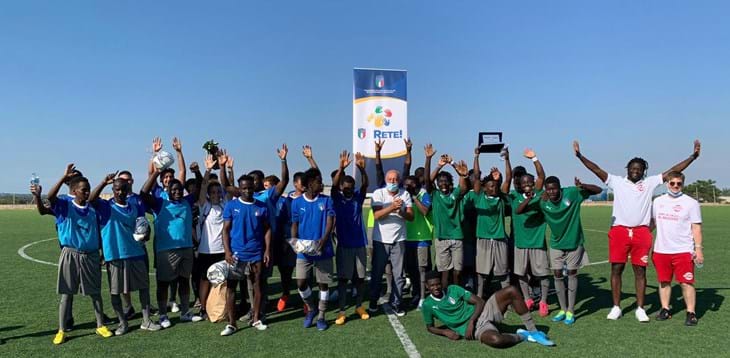 Refugee Teams: la squadra di Carmiano vince la Fase Interregionale e accede alla finale di Roma