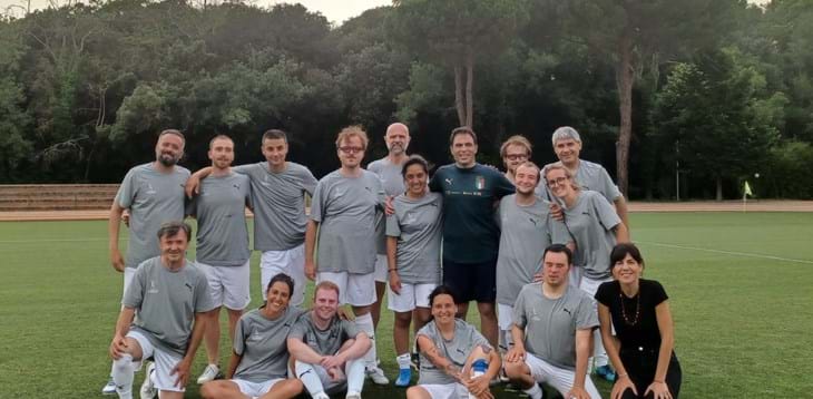 Allenamento pomeridiano con Enrico Sbardella