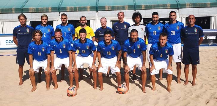 Primo allenamento per gli Azzurri. Capitan Ramacciotti: “Non vediamo l’ora di scendere in campo”