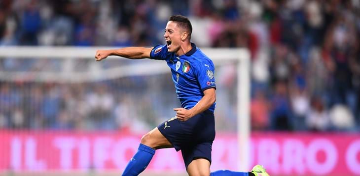 Giacomo Raspadori voted by fans as the best Azzurro in Italy vs. Lithuania