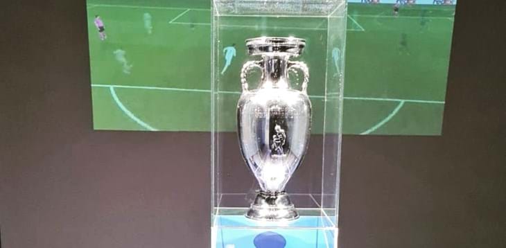 The Euro 2020 trophy to be exhibited at the Football Museum
