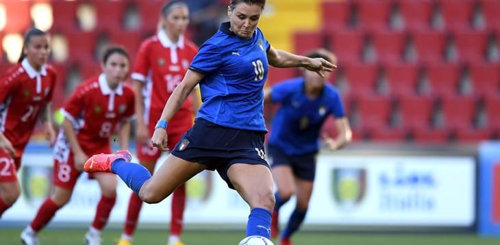 Cristiana Girelli è la Migliore Azzurra di Italia-Moldova secondo i tifosi