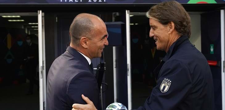 Mancini: “Positivo aver giocato bene pur avendo cambiato un po’ di giocatori”