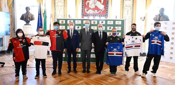 Cambiasso Risso Group sponsor del Genoa For Special e della Sampdoria For Special
