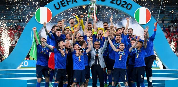 Gravina e Spinazzola sabato a Palazzo Madama per celebrare il trionfo a EURO 2020