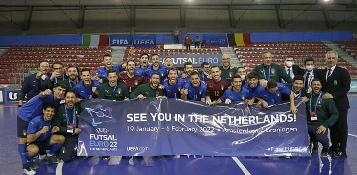 Euro 2022: Italia sorteggiata nel girone con Kazakistan, Slovenia e Finlandia
