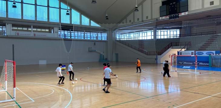 Calcio integrato al Palachiarbola di Trieste