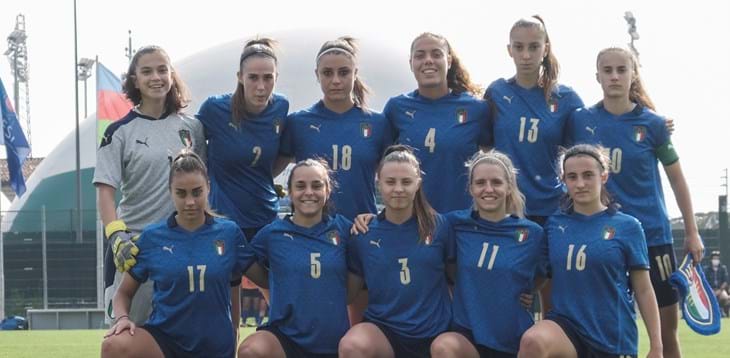 Azzurrine super, Azerbaigian sconfitto 9-0. Arcangeli: “Ci eravamo poste un obiettivo e l’abbiamo raggiunto”