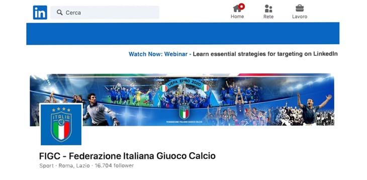 La FIGC approda su LinkedIn. Gravina: “Valorizzeremo le eccellenze interne e quelle dei nostri partner