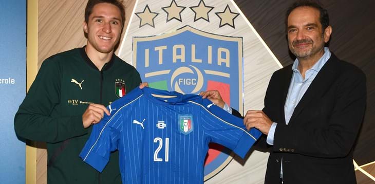 Il Museo del Calcio si arricchisce di due importanti cimeli: gli scarpini e la maglia di Federico Chiesa