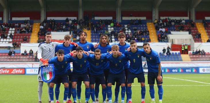 Italy beaten 3-0 by France at L’Aquila in the first friendly. Next match on Saturday
