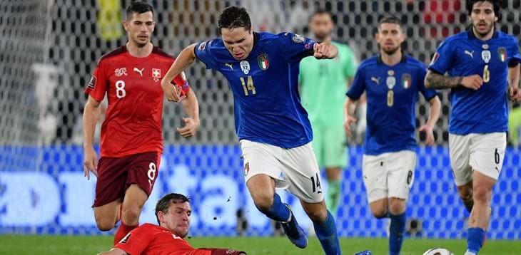 Ascolti Tv: oltre nove milioni di telespettatori per la sfida tra Italia e Svizzera