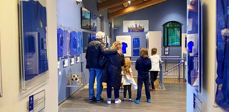 Boom di visitatori al Museo del Calcio prima di Italia-Macedonia del Nord