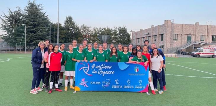 Nella sede del Coordinamento SGS, riunione dello Staff della Selezione U15 Femminile