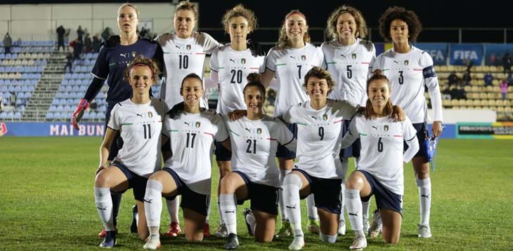 Qualificazioni mondiali: le Azzurre ripartono alla grande, Romania battuta 5-0 nell’ultima gara del 2021
