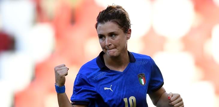 Cristiana Girelli è la Migliore Azzurra di Romania-Italia secondo i tifosi