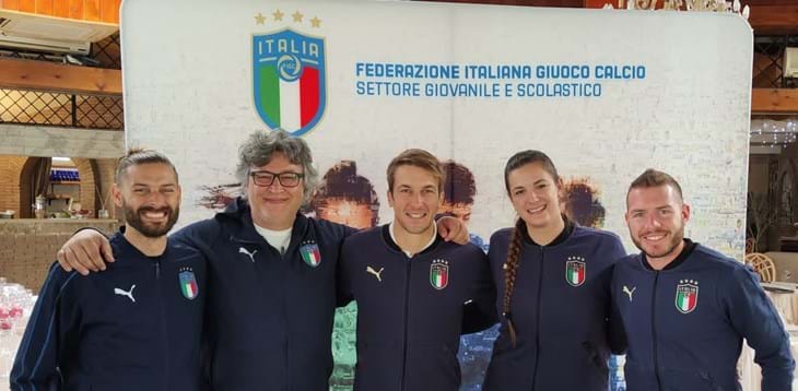 Lo Staff del Friuli Venezia Giulia alla formazione di 3° livello svoltasi a Roma nel weekend