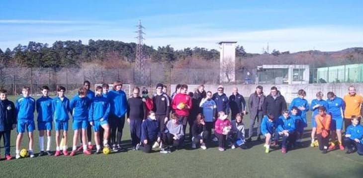 Calcio Integrato tra L'Asd Sistiana Sesljan e l'Asd Calicanto onlus