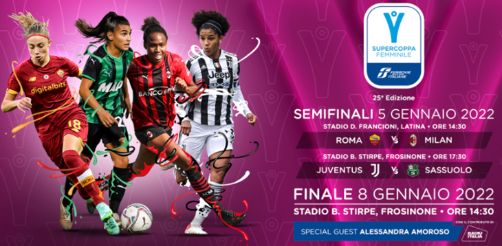 Si alza il sipario sulle semifinali Roma-Milan e Juve-Sassuolo. Gli allenatori: “Pronti per questo grande evento
