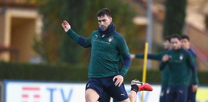 Azzurri da oggi a Coverciano: forfait di Bastoni, il ct Mancini convoca il difensore del Milan Romagnoli
