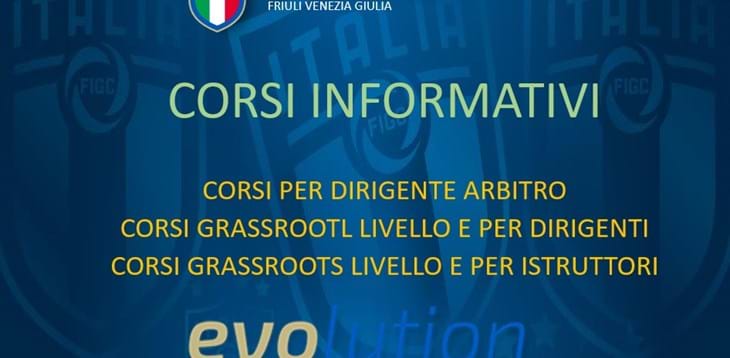 Avviati i Corsi Informativi