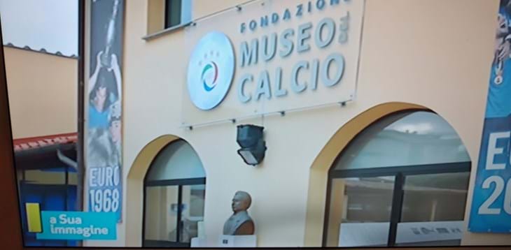 Il Museo del Calcio su Rai 1 in