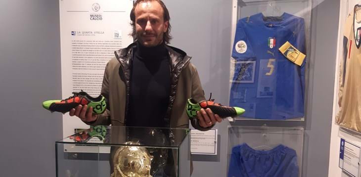 Un campione del Mondo al Museo del Calcio