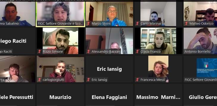 Incontro informativo on line con i tecnici dell’attività di base delle società