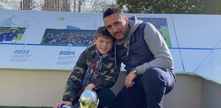 Tanti papà al Museo del Calcio nella giornata della loro festa