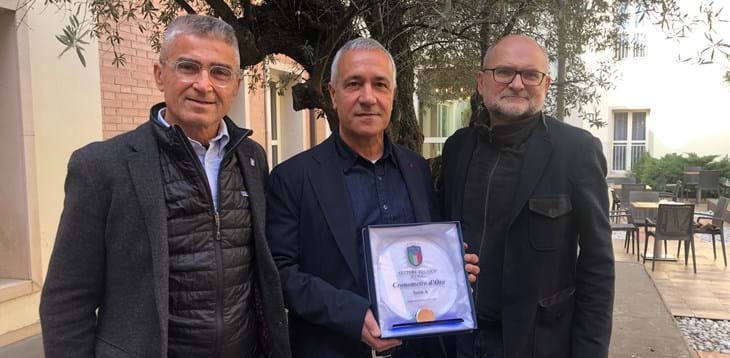 Cronometro d’oro, consegnato a Domenico Borelli il premio per il migliore preparatore atletico