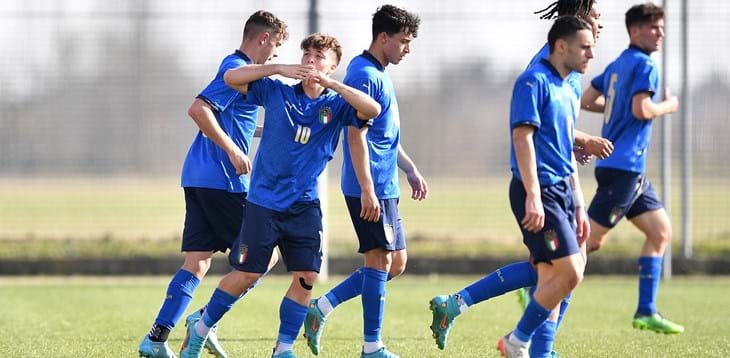 Italy U18s beat Austria thanks to a great goal from Accornero