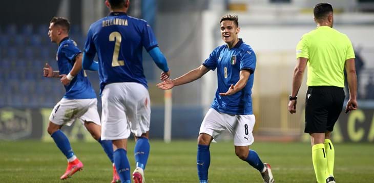 U21 Euro Qualifiers. The Azzurrini draw with Montenegro to move level on points with Sweden at the top of Group F